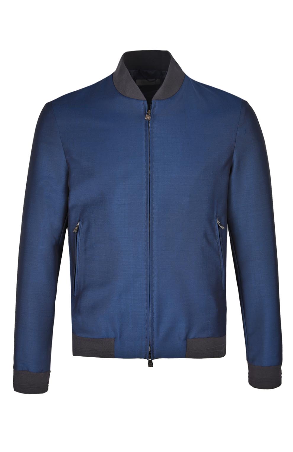 Куртка-бомбер из шерсти и мохера