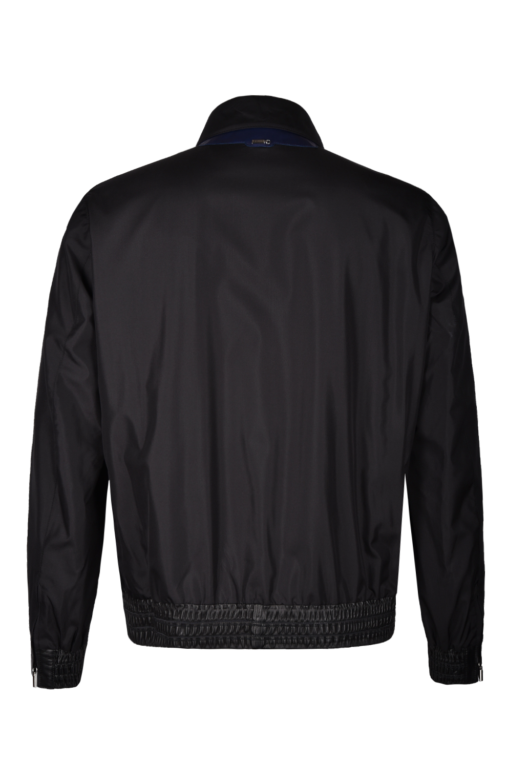 Куртка из кожи и шёлка