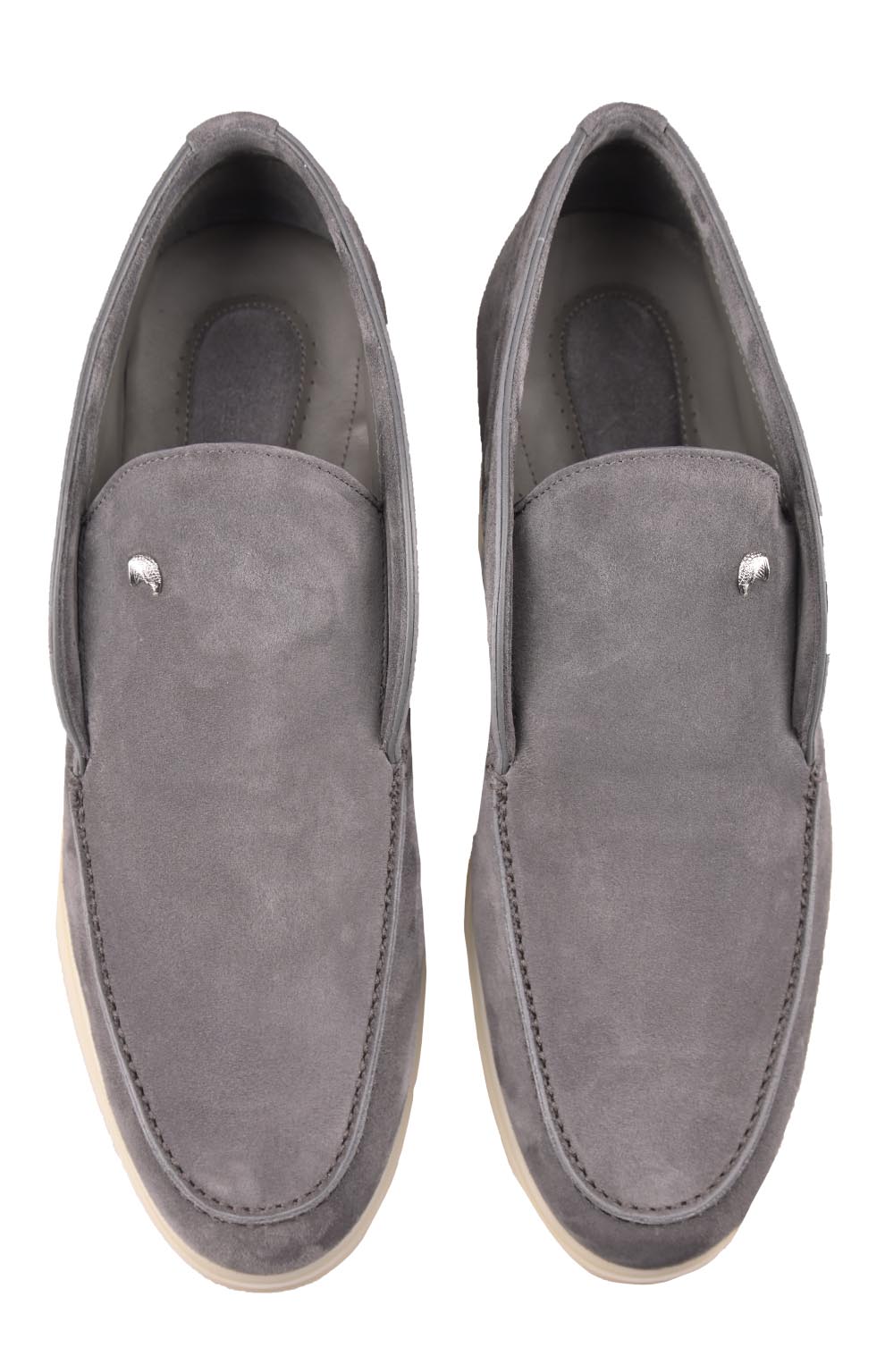 Замшевые ботинки