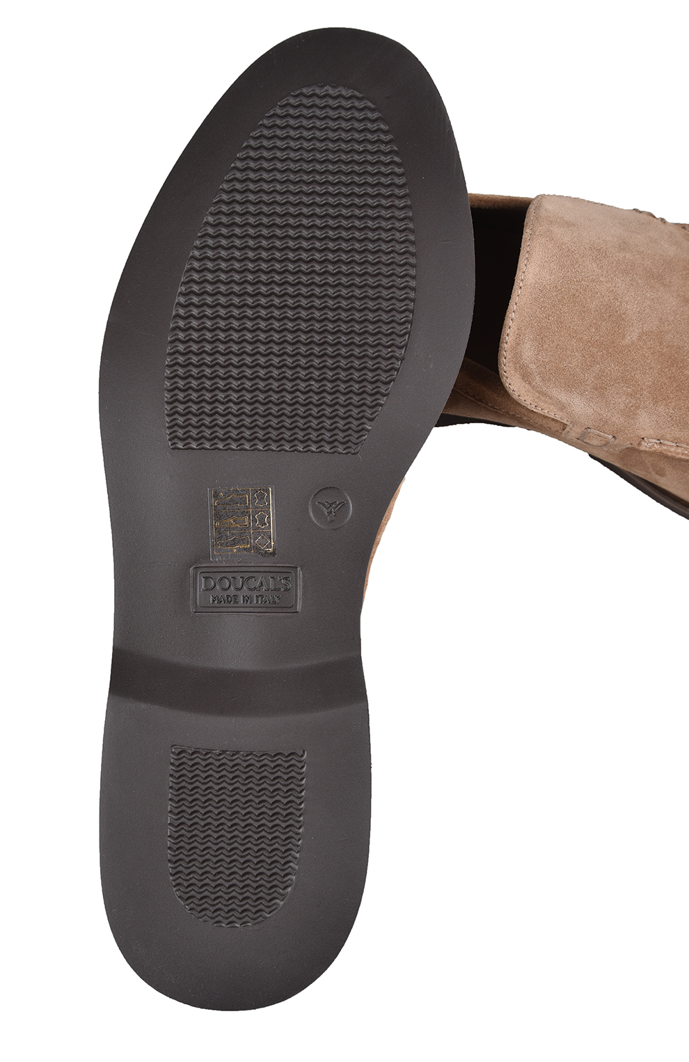 Замшевые лоферы