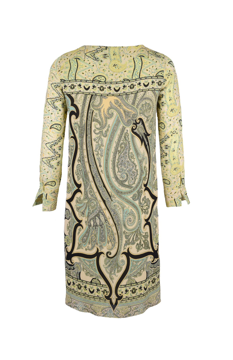 Платье прямого кроя с принтом пейсли