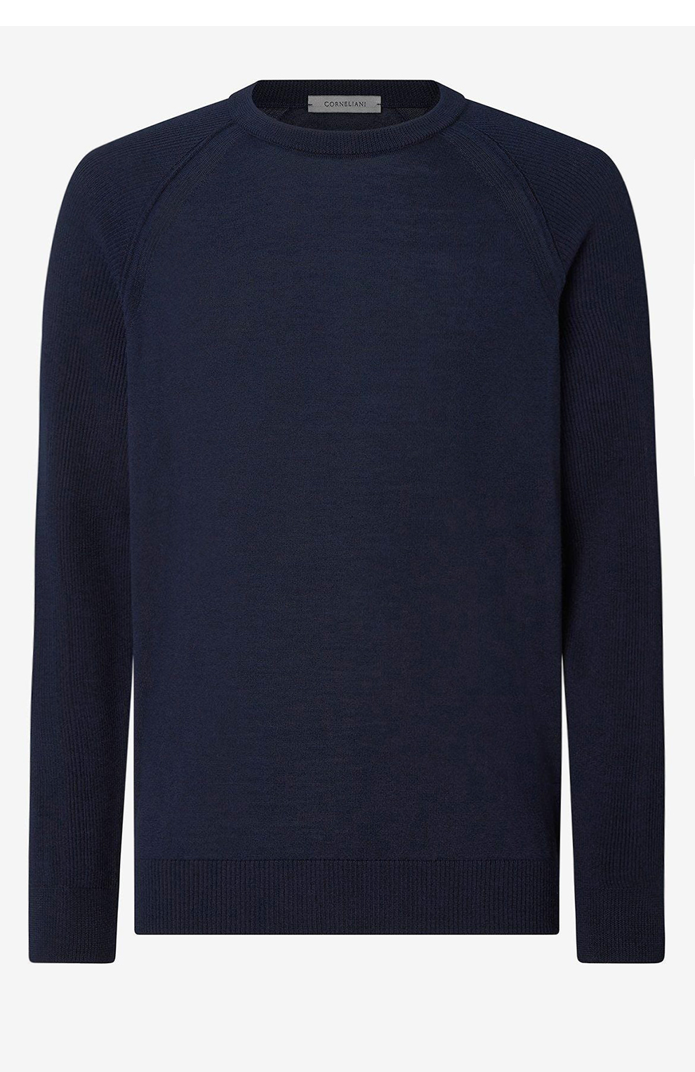 Джемпер из шерсти мериноса с рукавами реглан