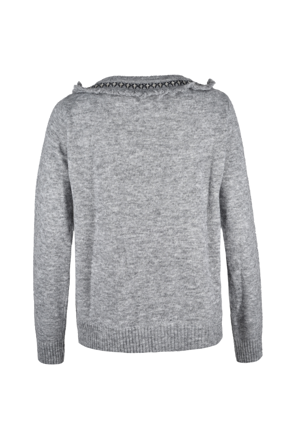 Джемпер с металлическим декором