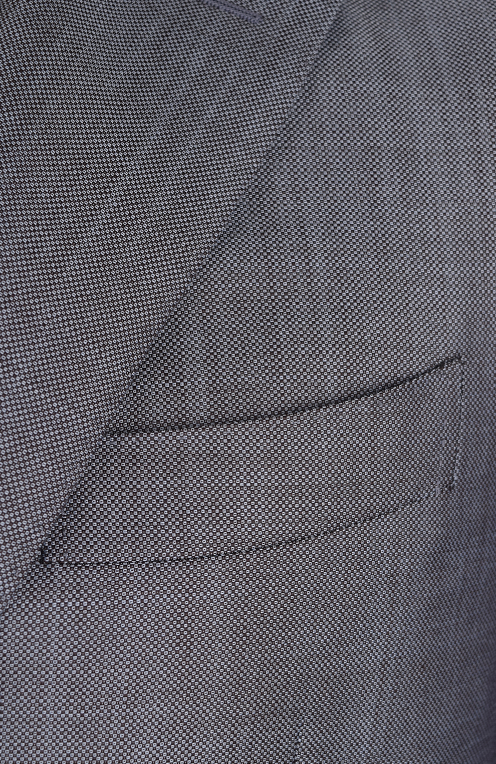 Однотонный шерстяной костюм