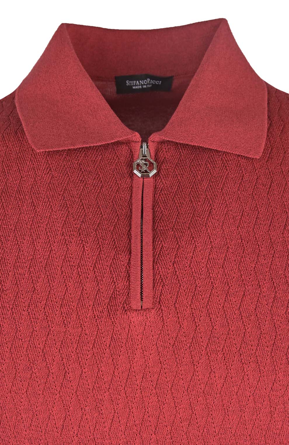 Поло из смеси шёлка и хлопка