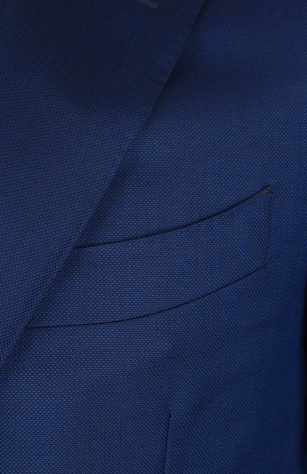 Однотонный шерстяной костюм