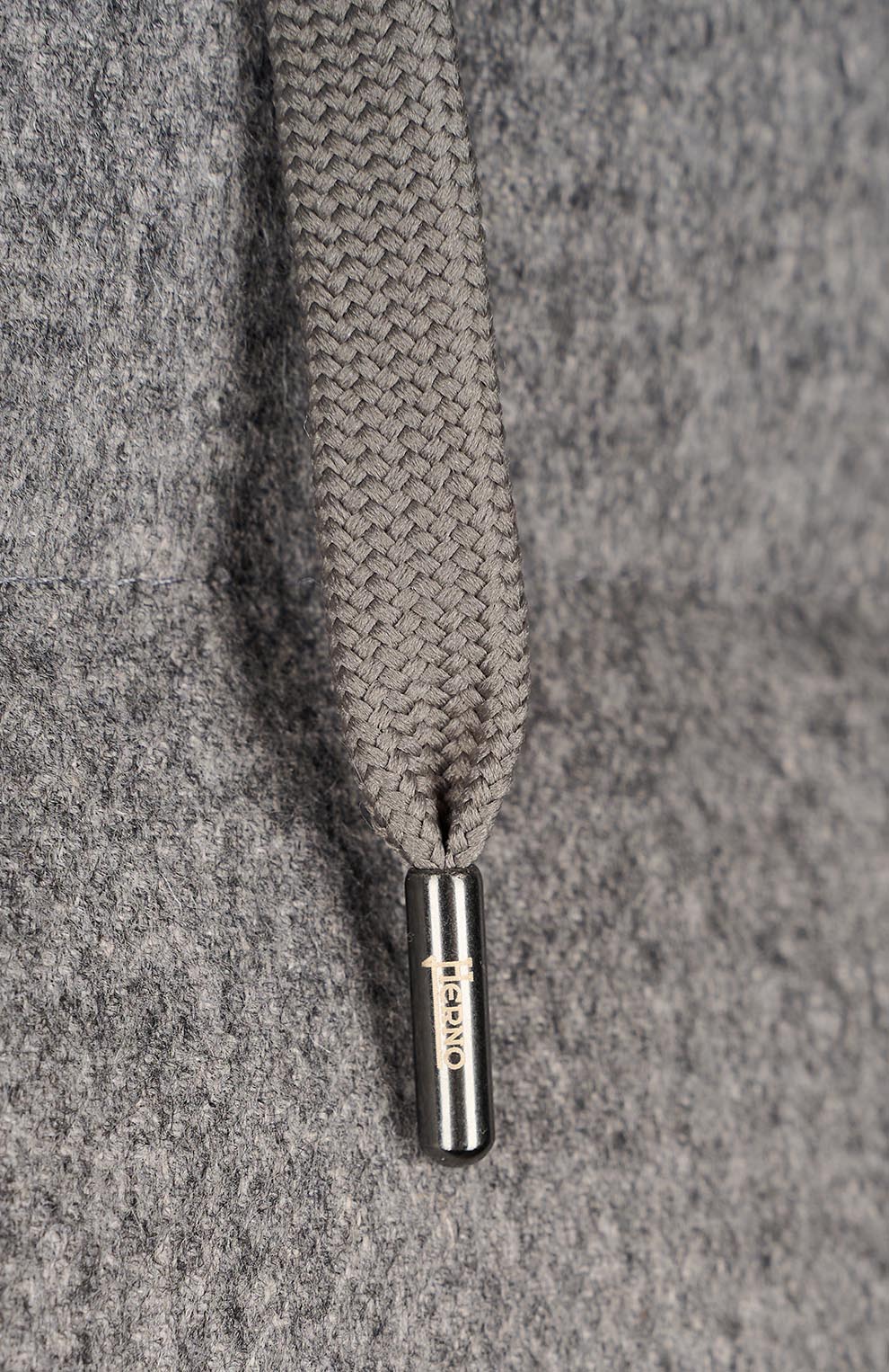 Пуховик из кашемира и шёлка