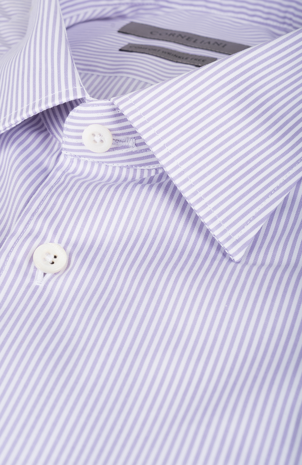 Хлопковая сорочка в полоску