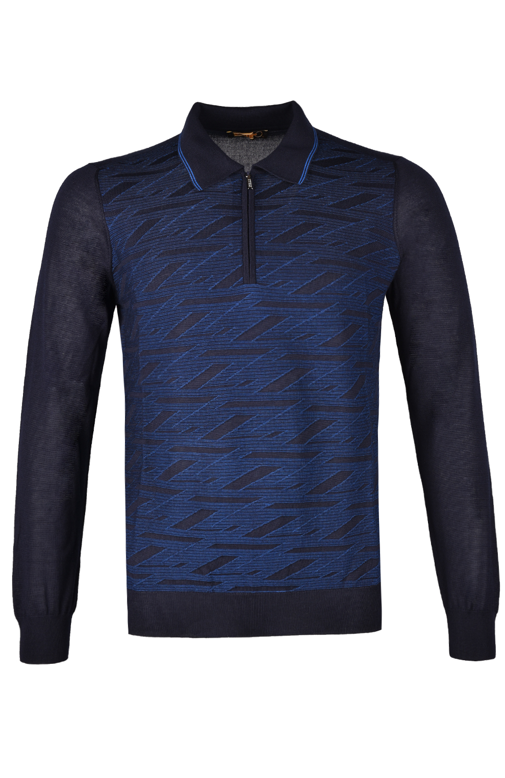 Поло из смеси кашемира и шёлка