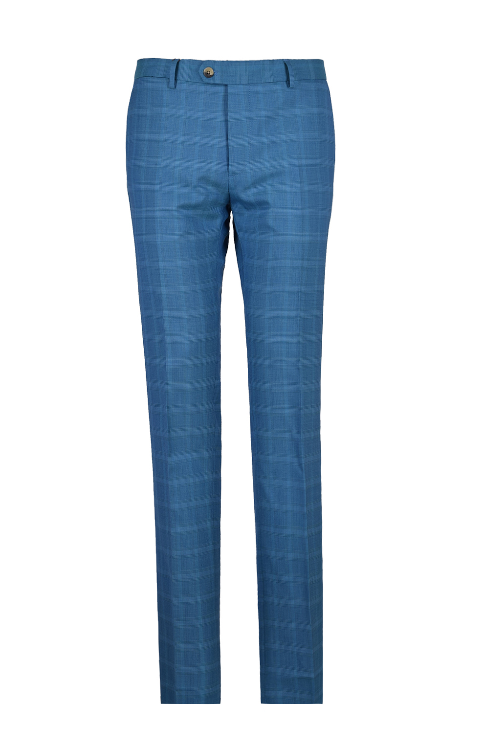 Шерстяные брюки прямого кроя