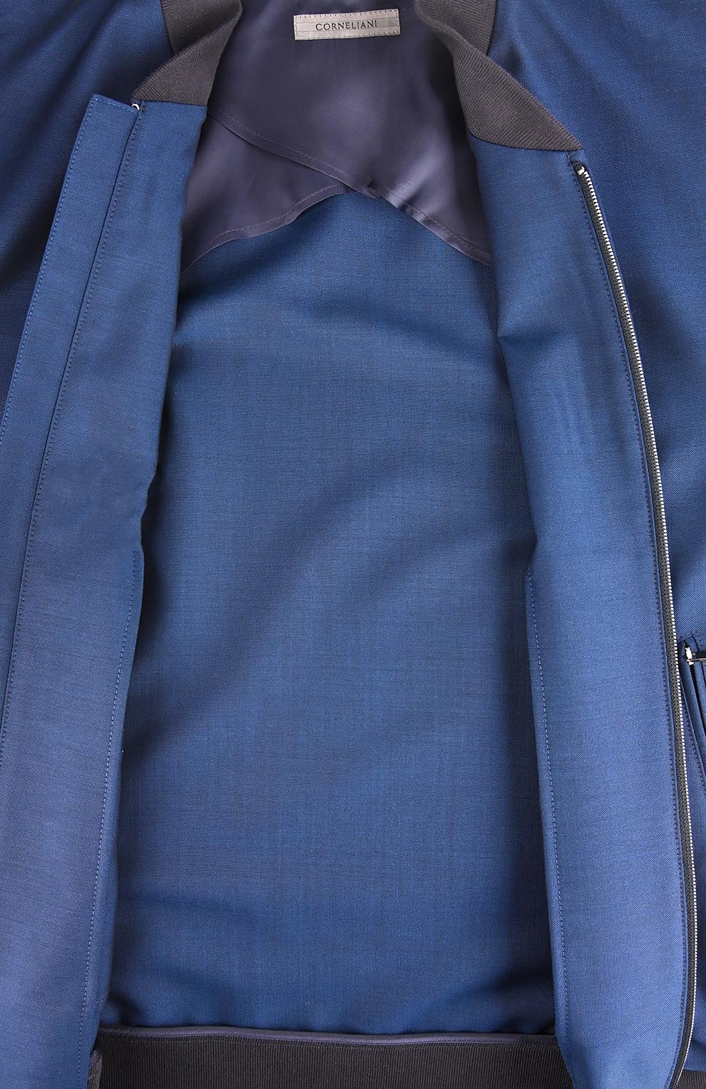 Куртка-бомбер из шерсти и мохера