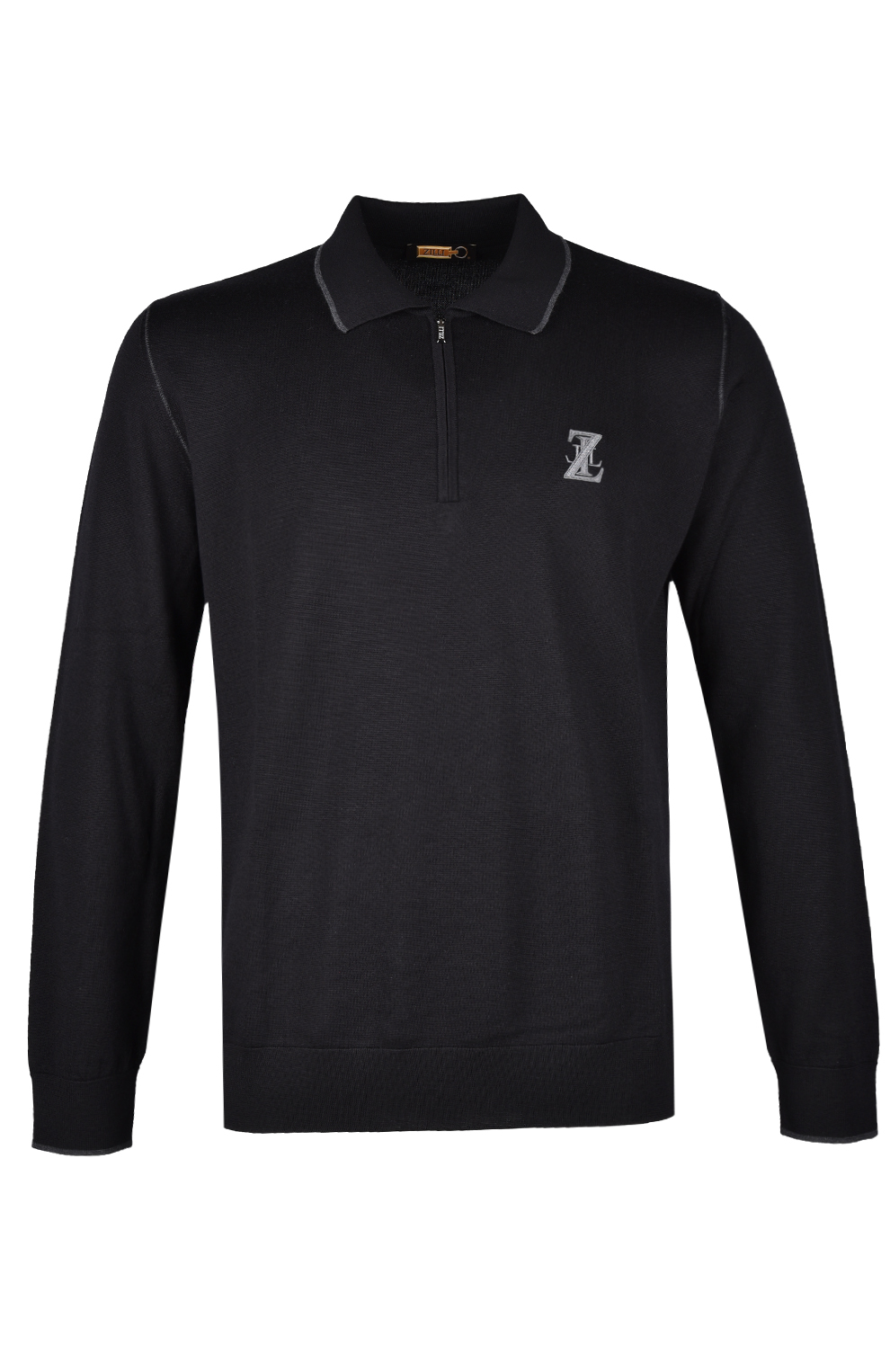 Поло из смеси кашемира и шёлка