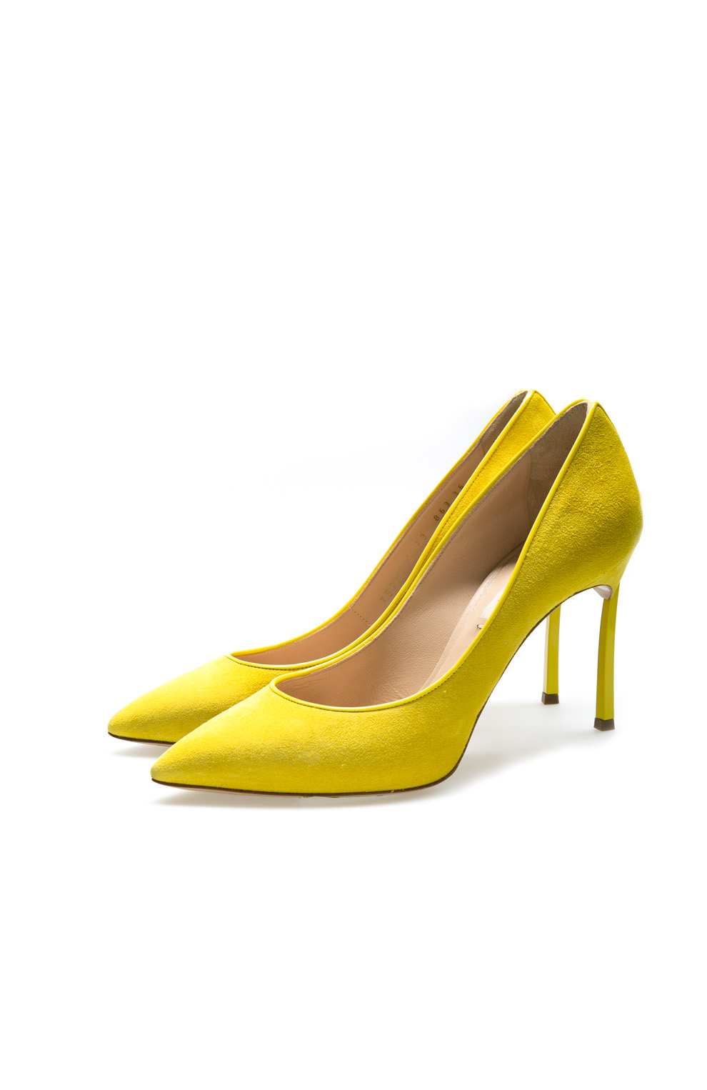 Замшевые туфли-лодочки