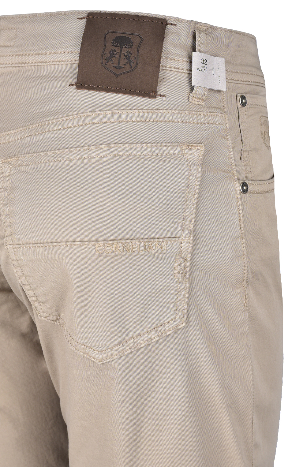 Тонкие хлопковые джинсы