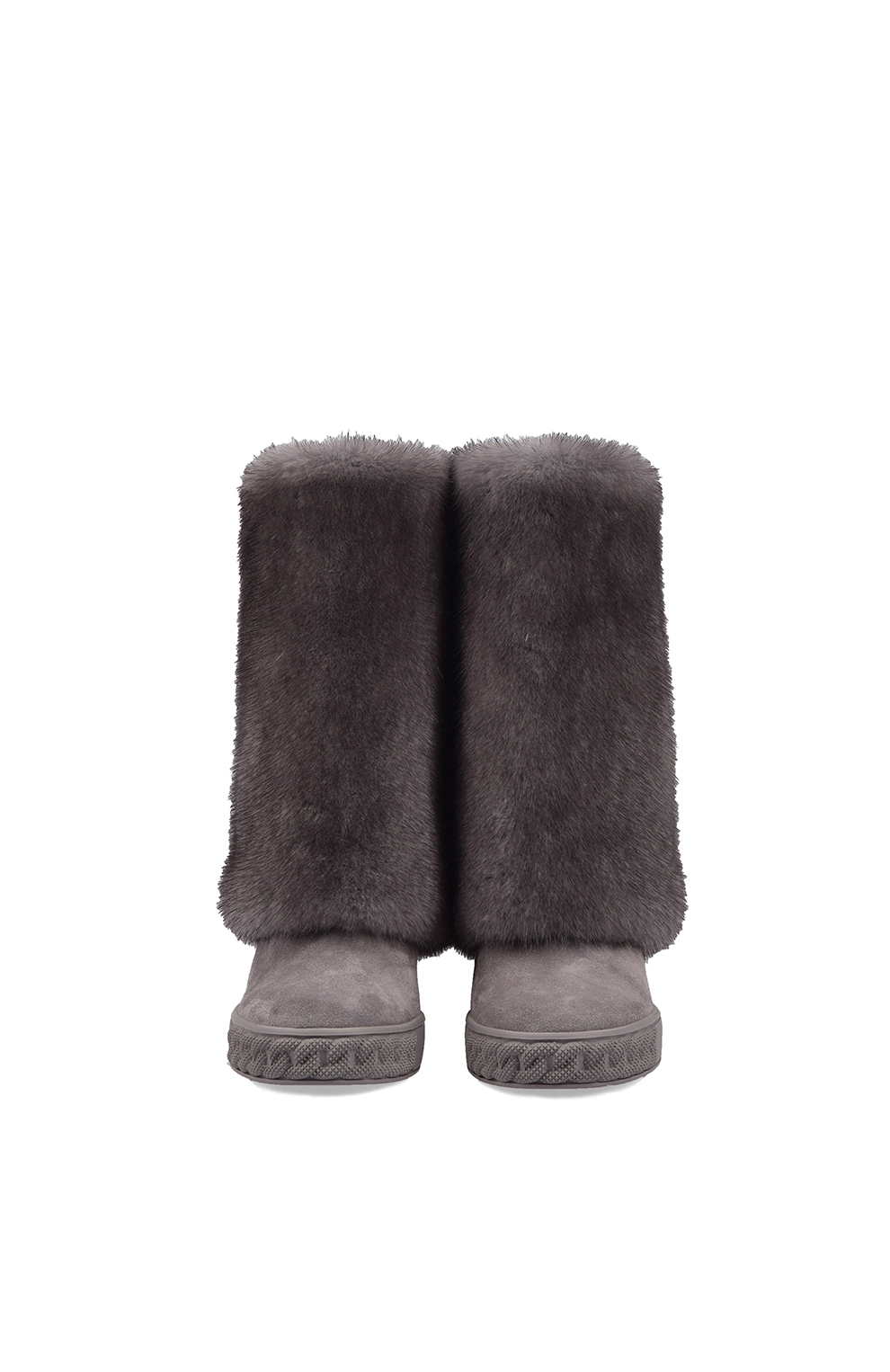 сапоги 'Chaucer' с отделкой из норкового меха