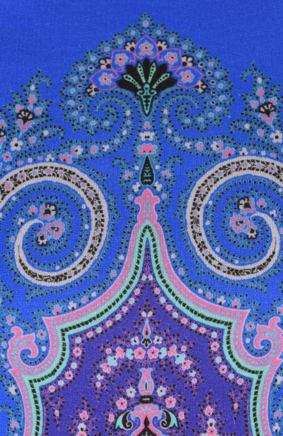 Хлопковый джемпер с круглым вырезом