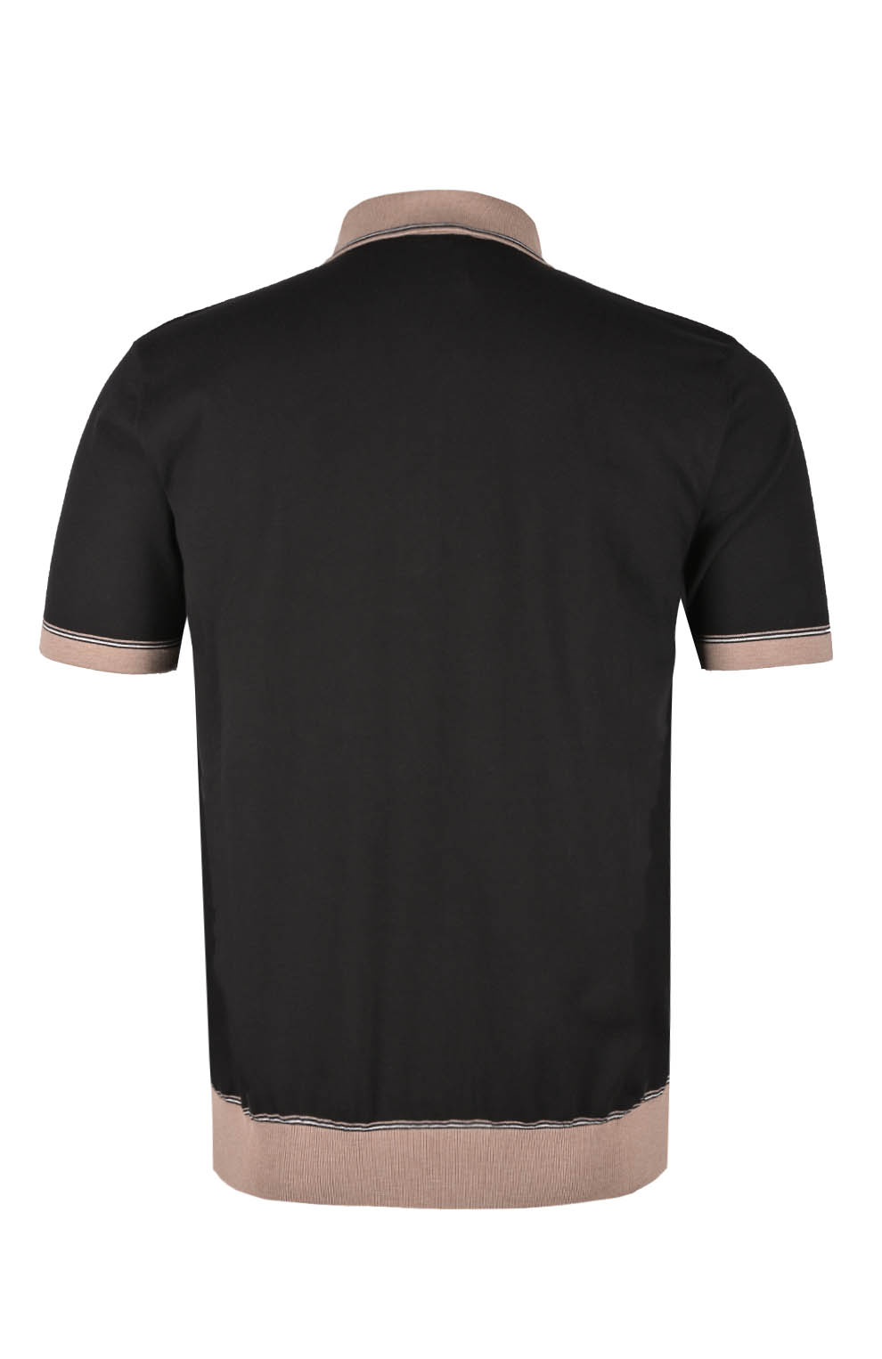 Поло из смеси хлопка и шёлка