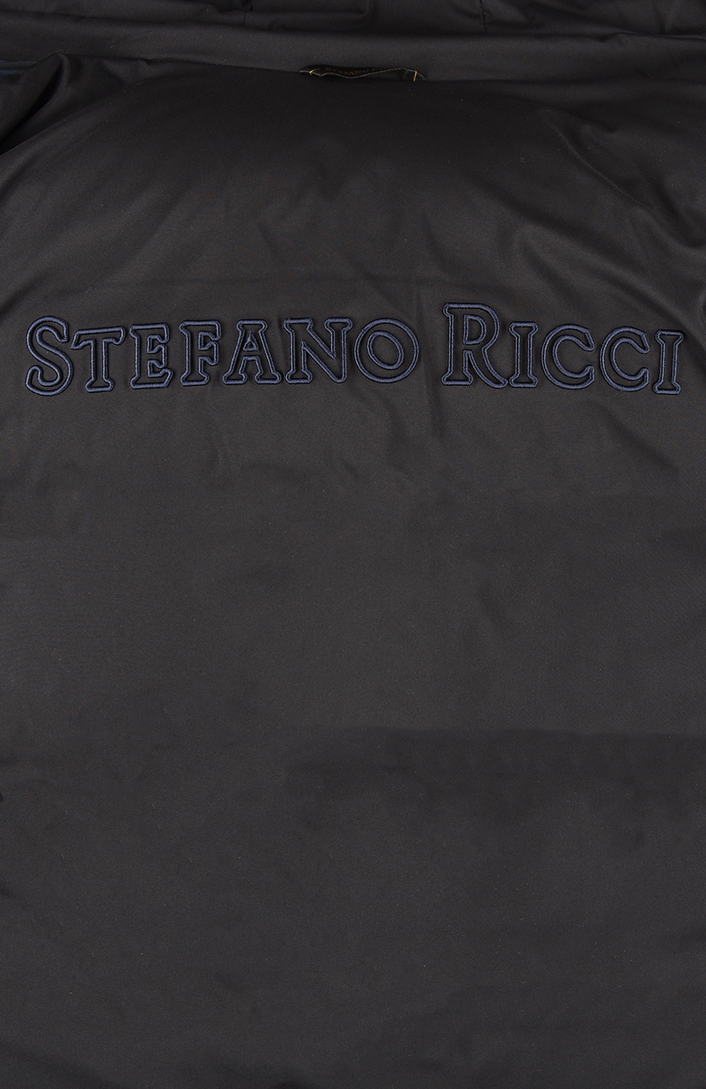 Пуховой жилет с принтом