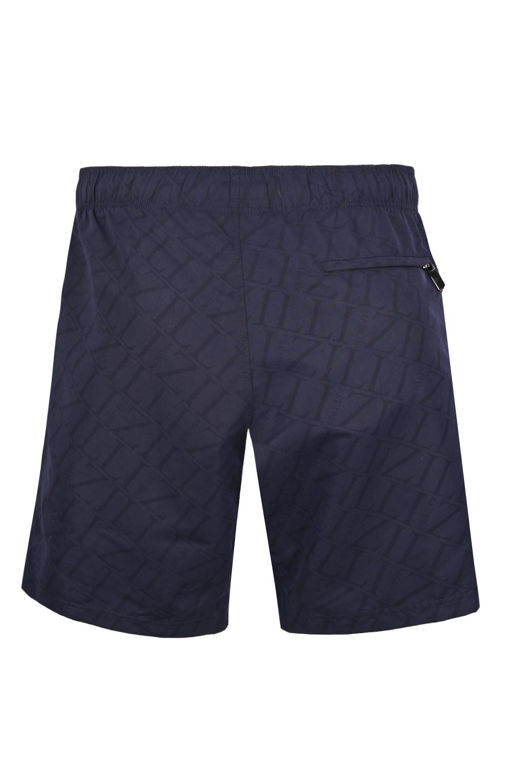 Плавки-шорты с брендированным паттерном Maison Zilli Est 1965