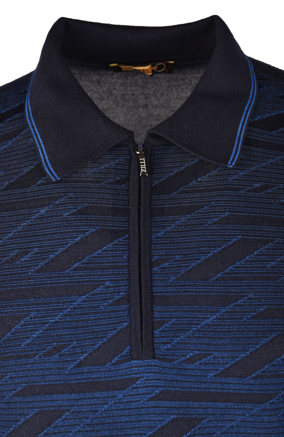 Поло из смеси кашемира и шёлка