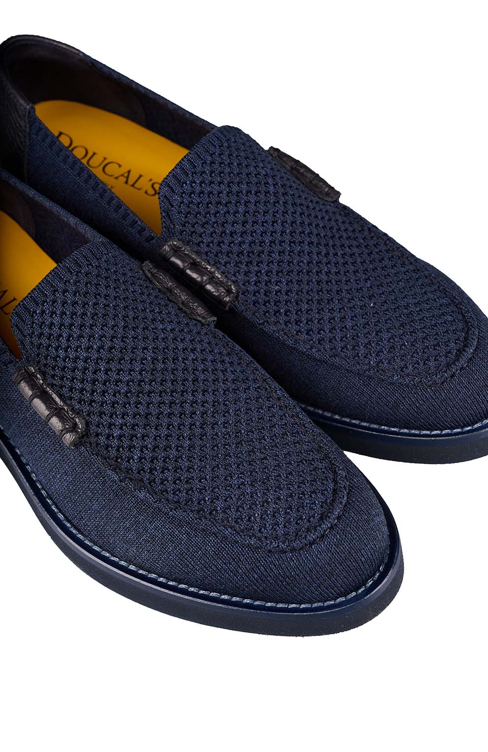 Текстильные лоферы