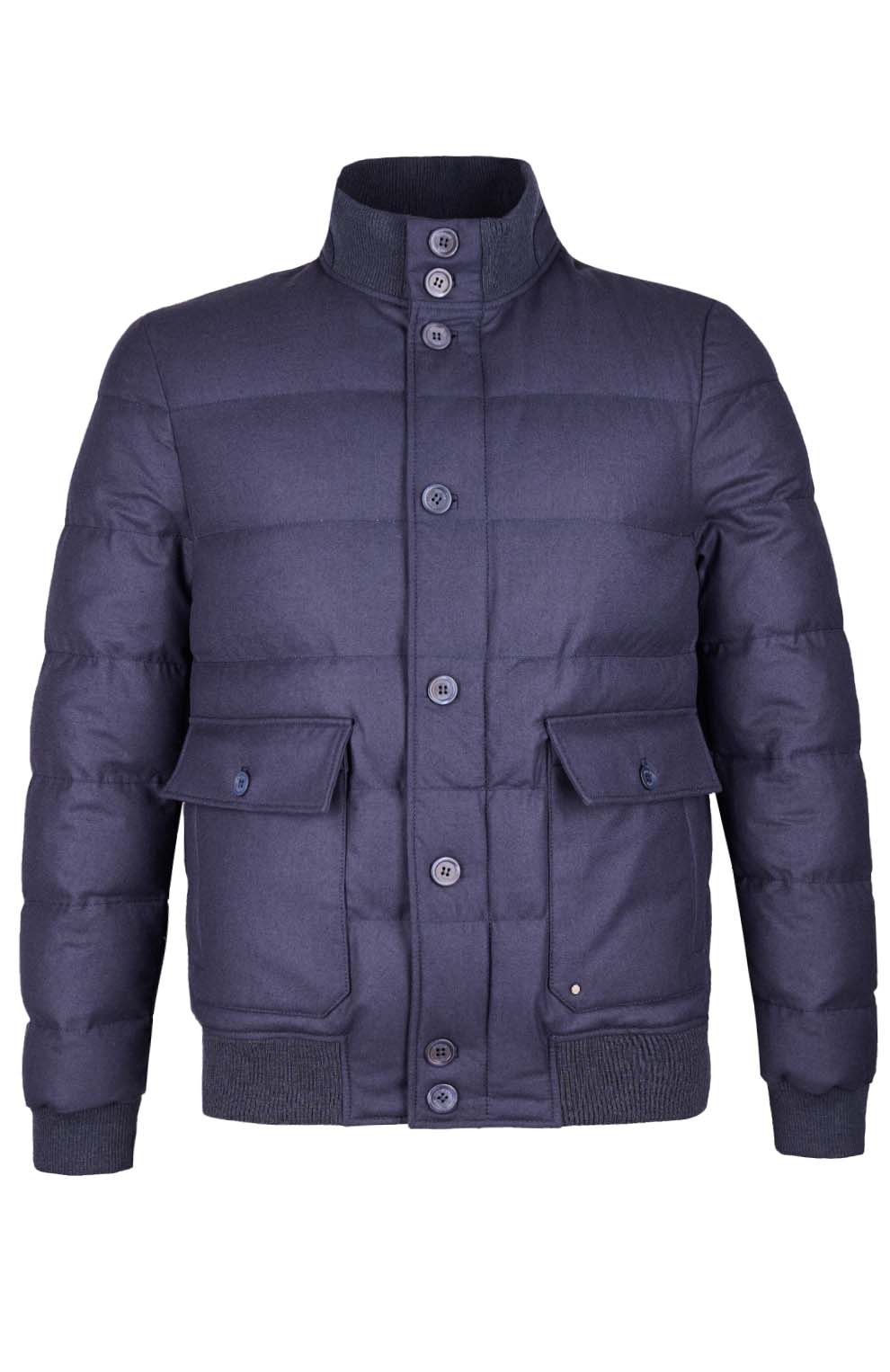 Стёганая куртка из шерсти