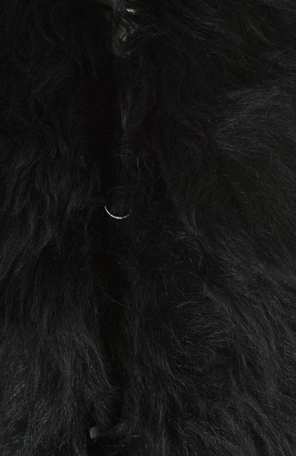 Жилет с меховой отделкой