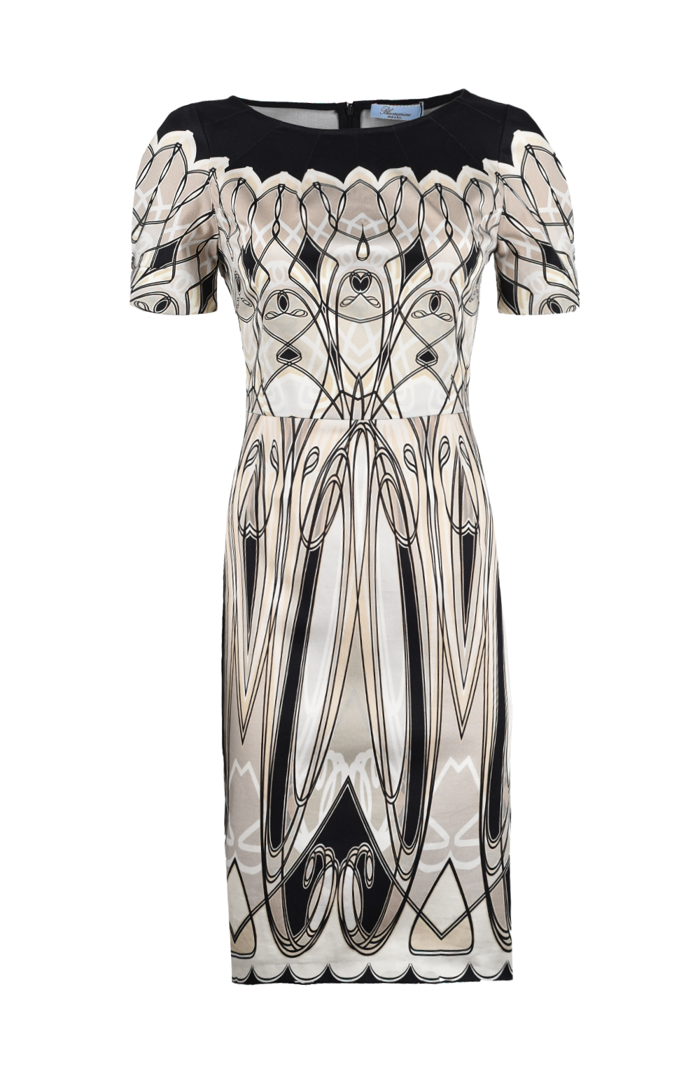 Хлопковое платье-футляр