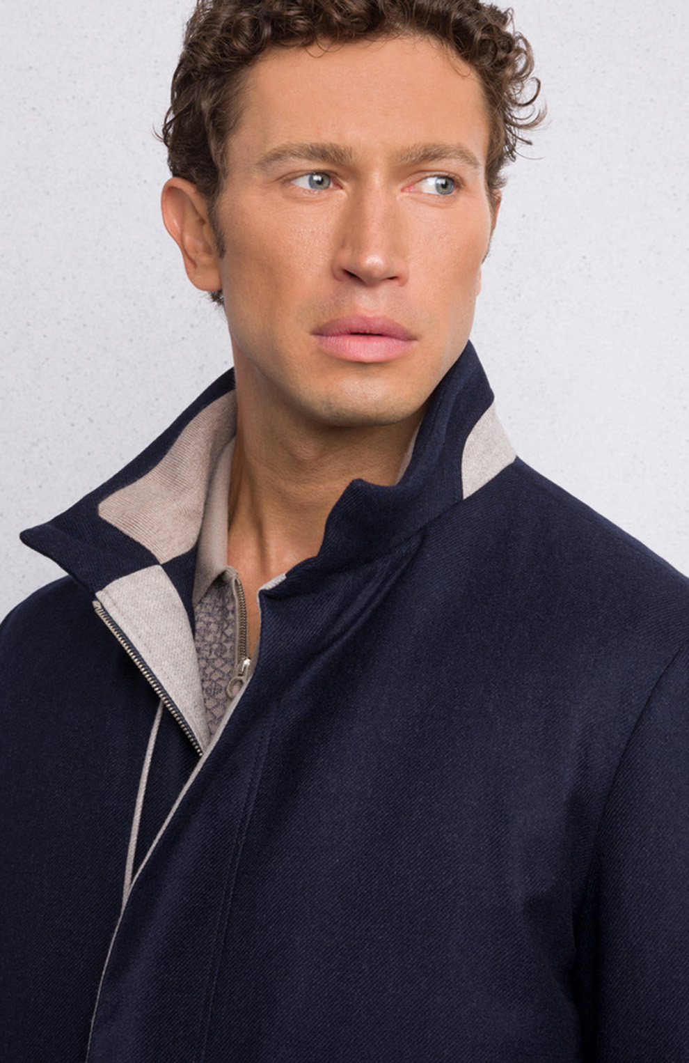 Куртка из смеси шерсти и кашемира