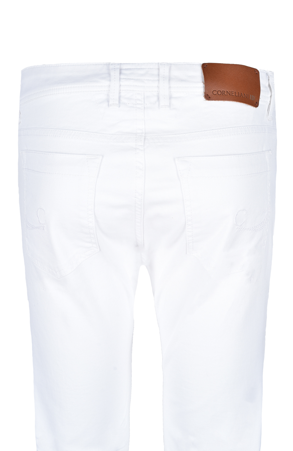 Джинсы с вышивкой на заднем кармане