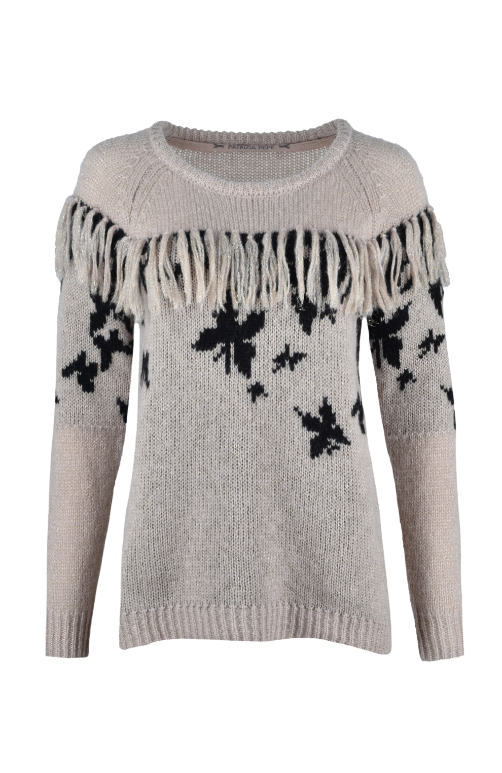 Джемпер из смеси шерсти и мохера