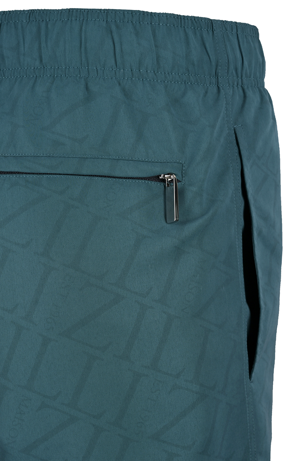 Плавки-шорты с брендированным паттерном Maison Zilli Est 1965