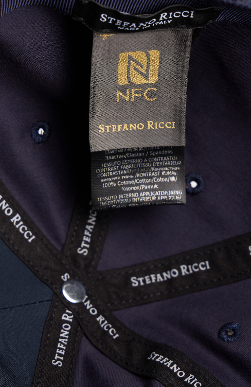 Бейсболка из смеси хлопка и кашемира