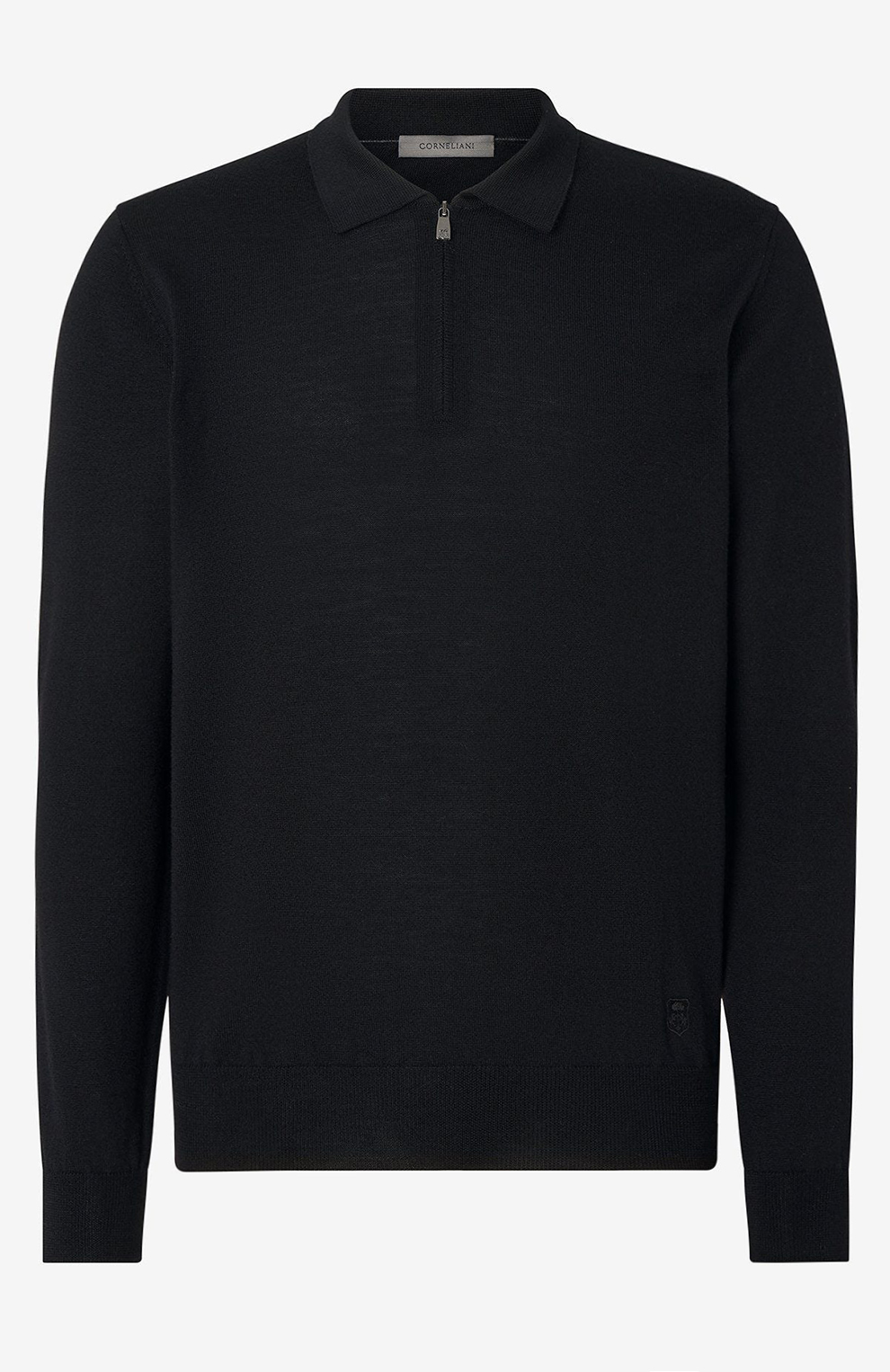 Поло из тонкой шерсти