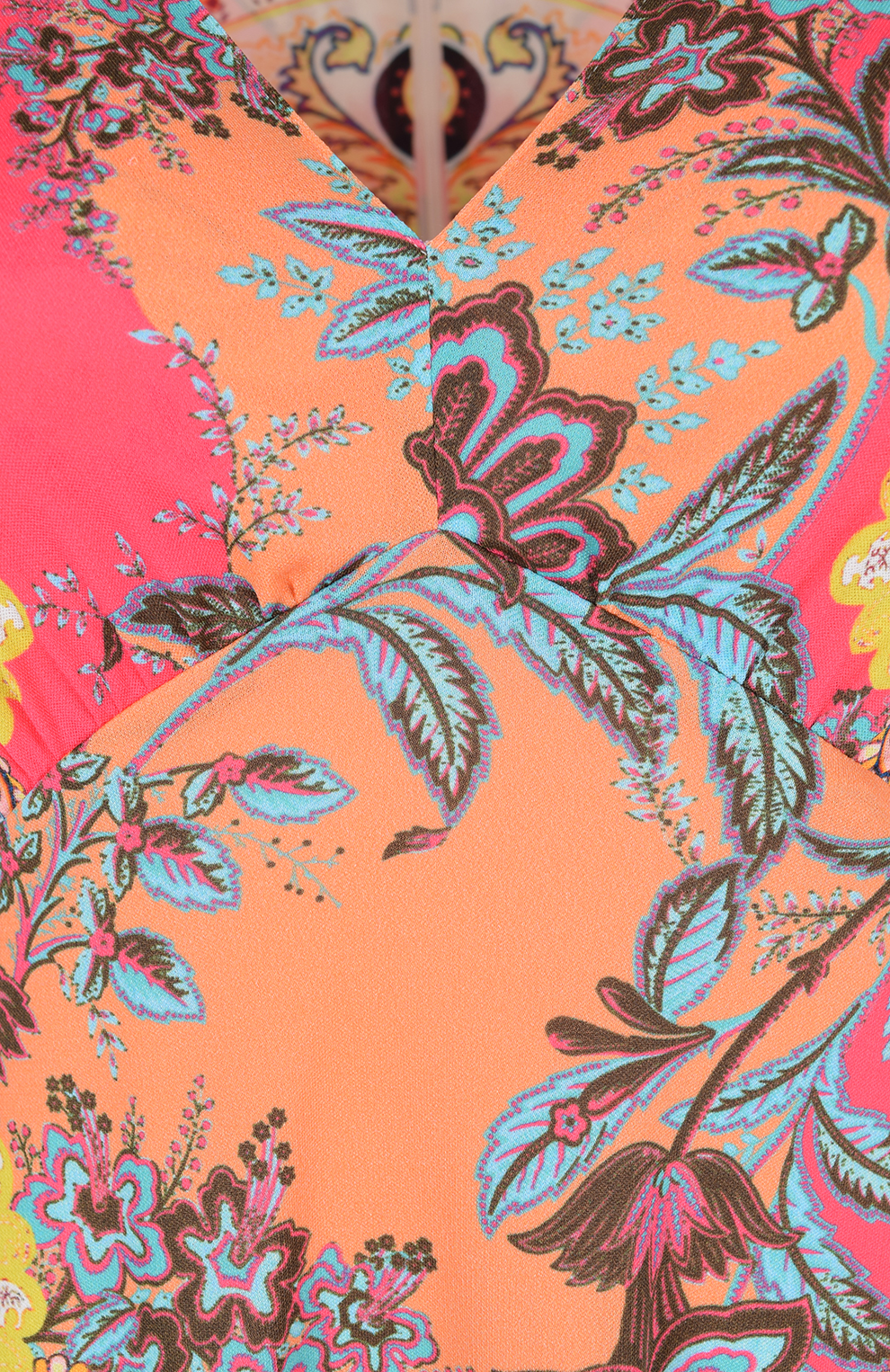 Платье с цветочным узором