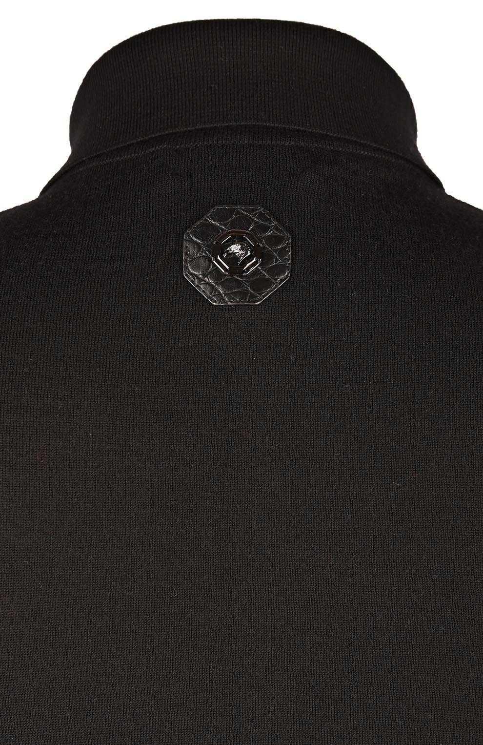 Поло из смеси шерсти и шёлка