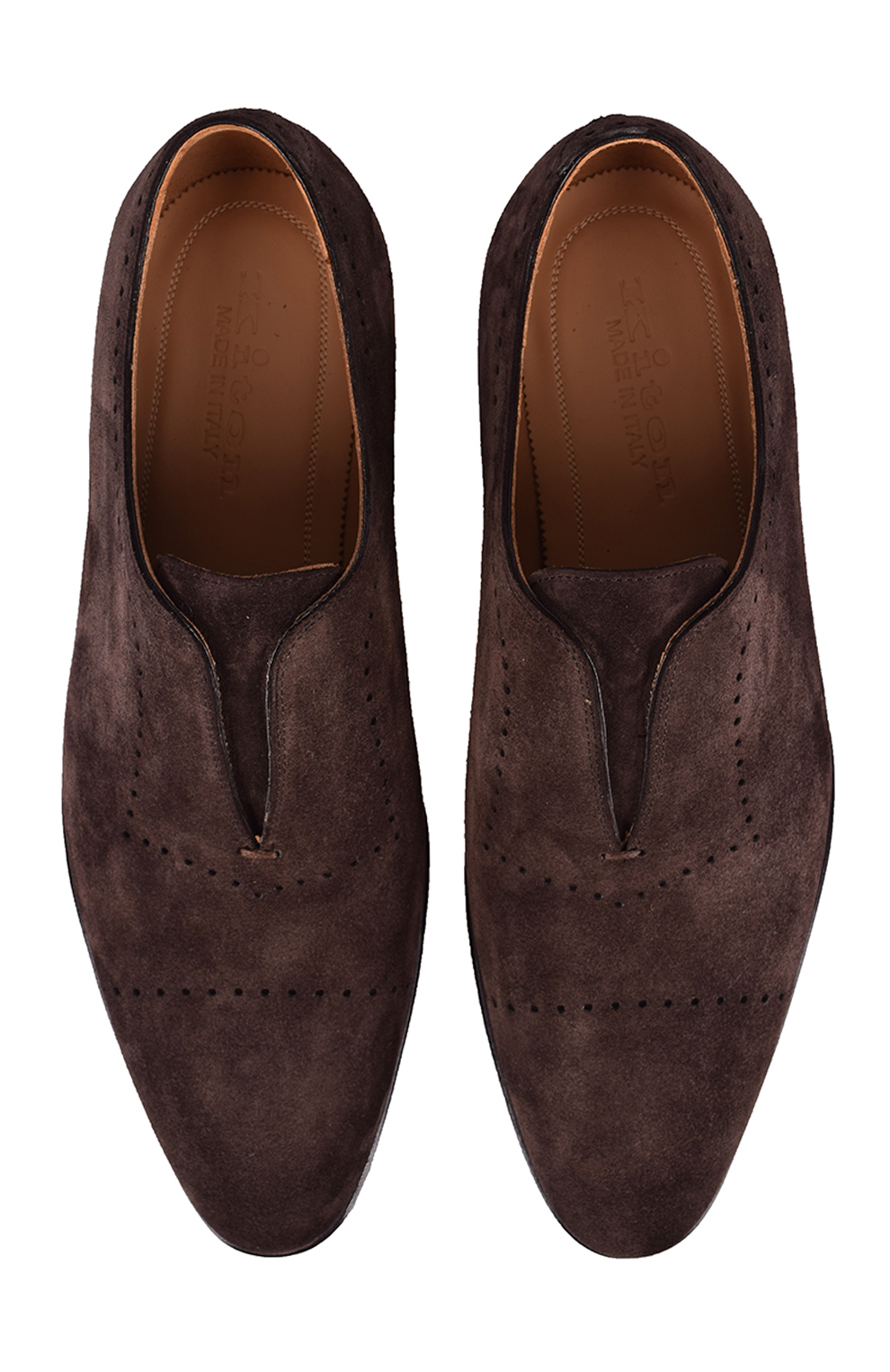 Ботинки без шнуровки