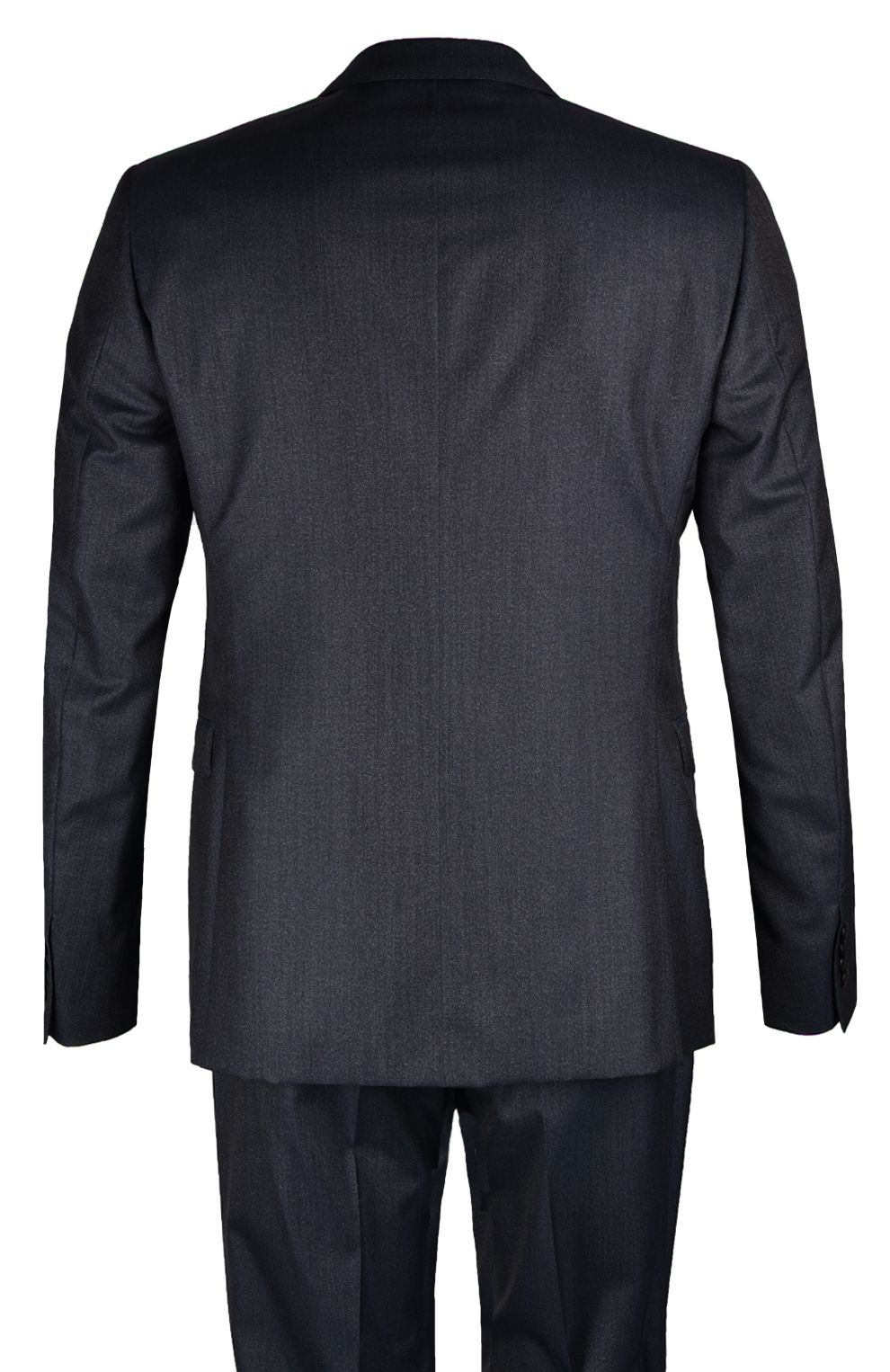 Костюм из смеси шерсти и шёлка с меланжевым эффектом