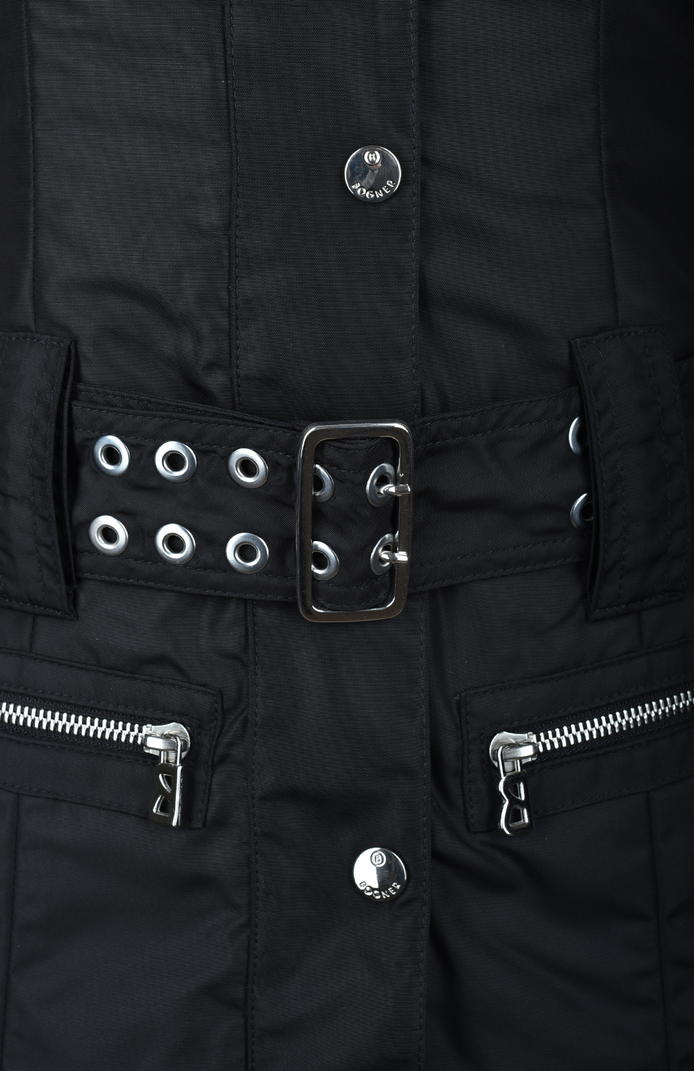 Куртка со съёмным меховым воротником