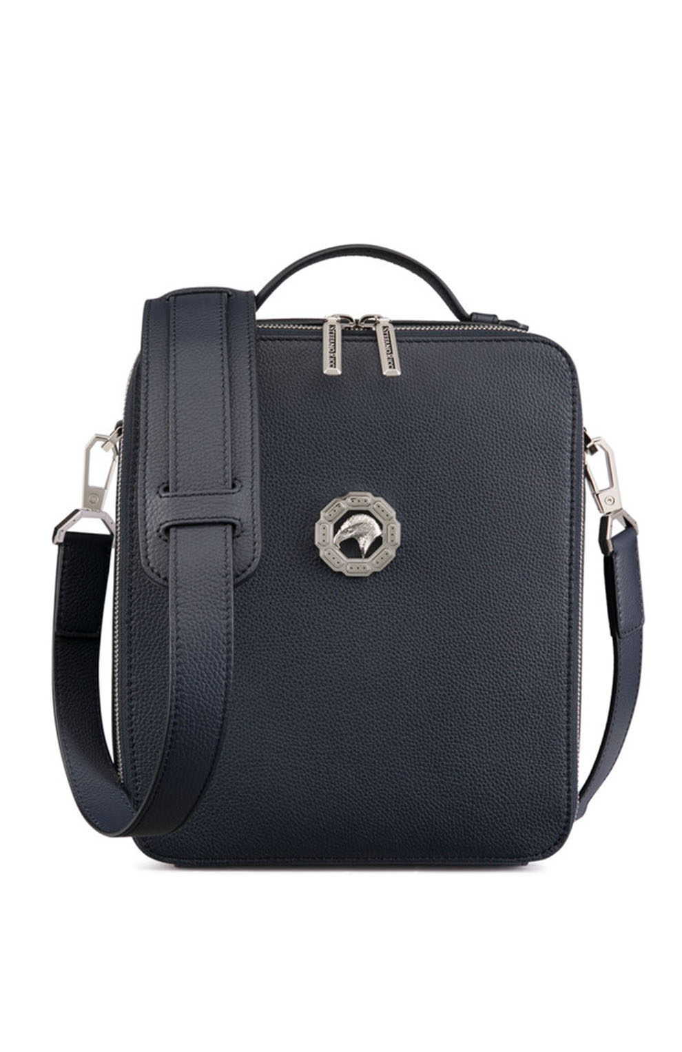 Сумка-мессенджер из кожи телёнка