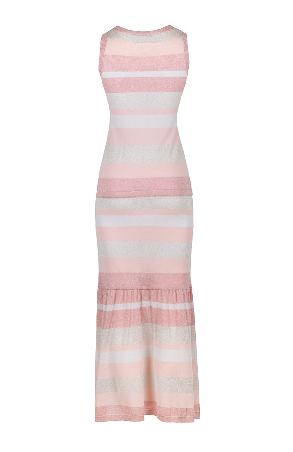 Платье-макси с люрексом