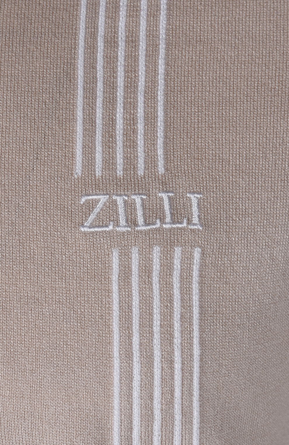 Поло из смеси шёлка и хлопка