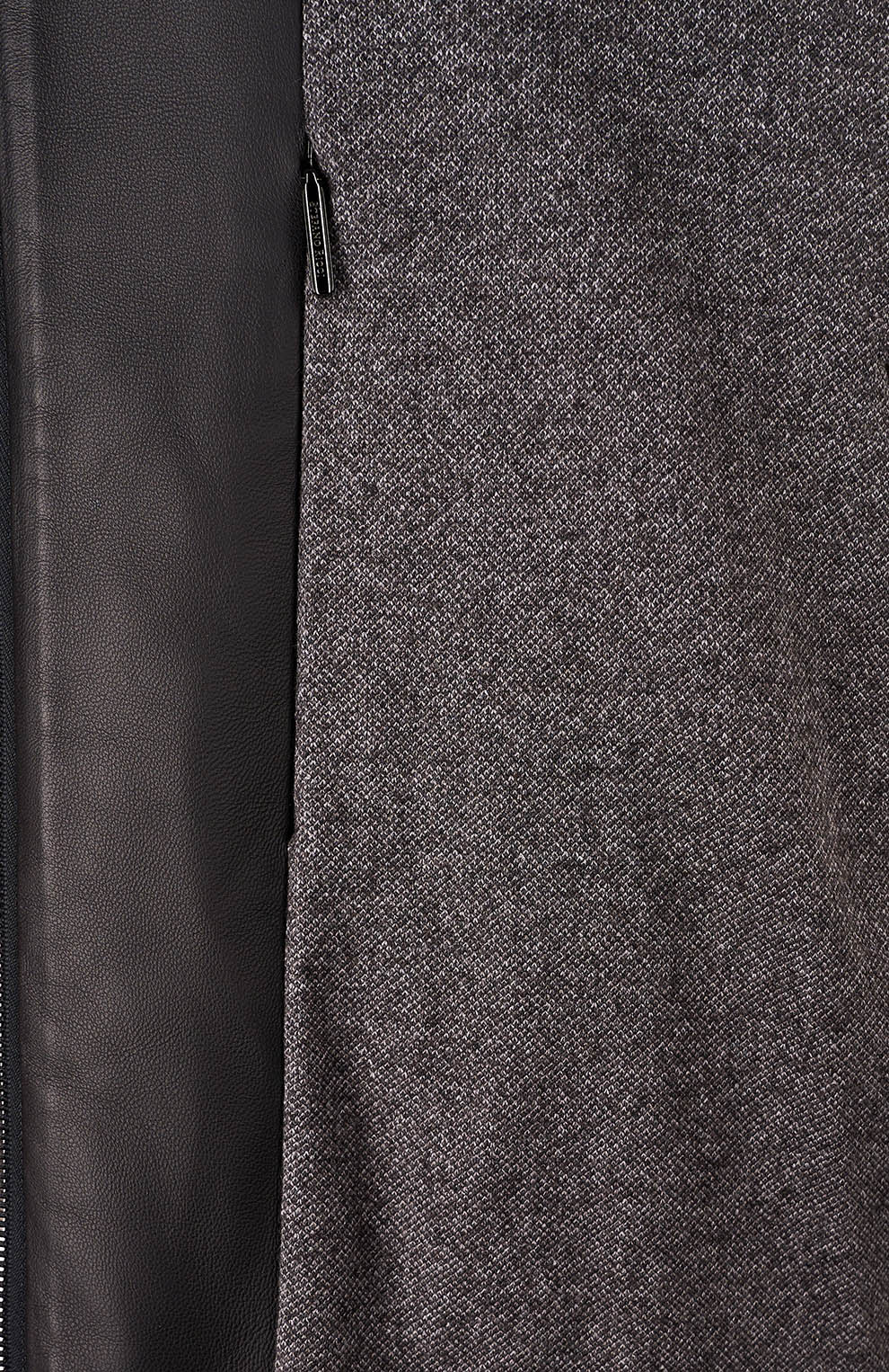 Куртка-блузон из кожи ягнёнка