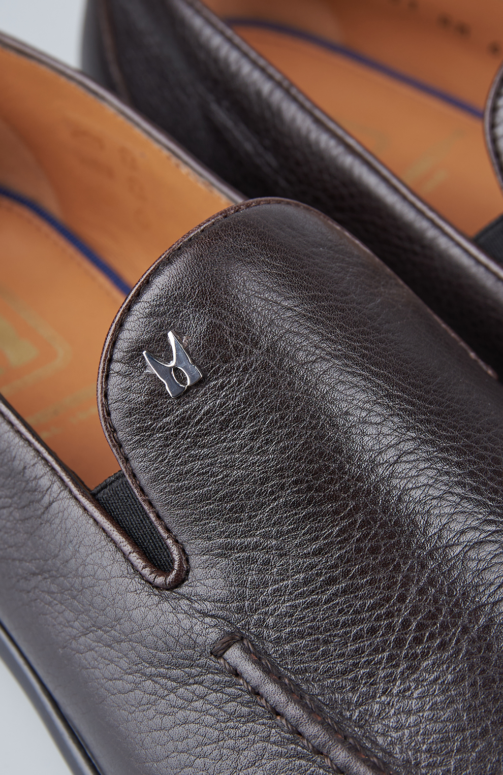 Кожаные лоферы