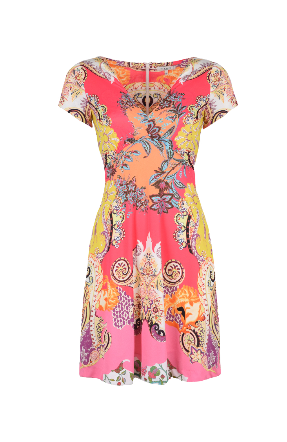 Платье с цветочным узором