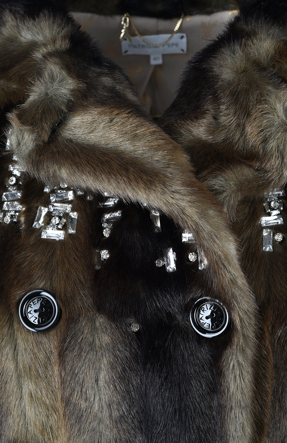 Пальто из искусственного меха