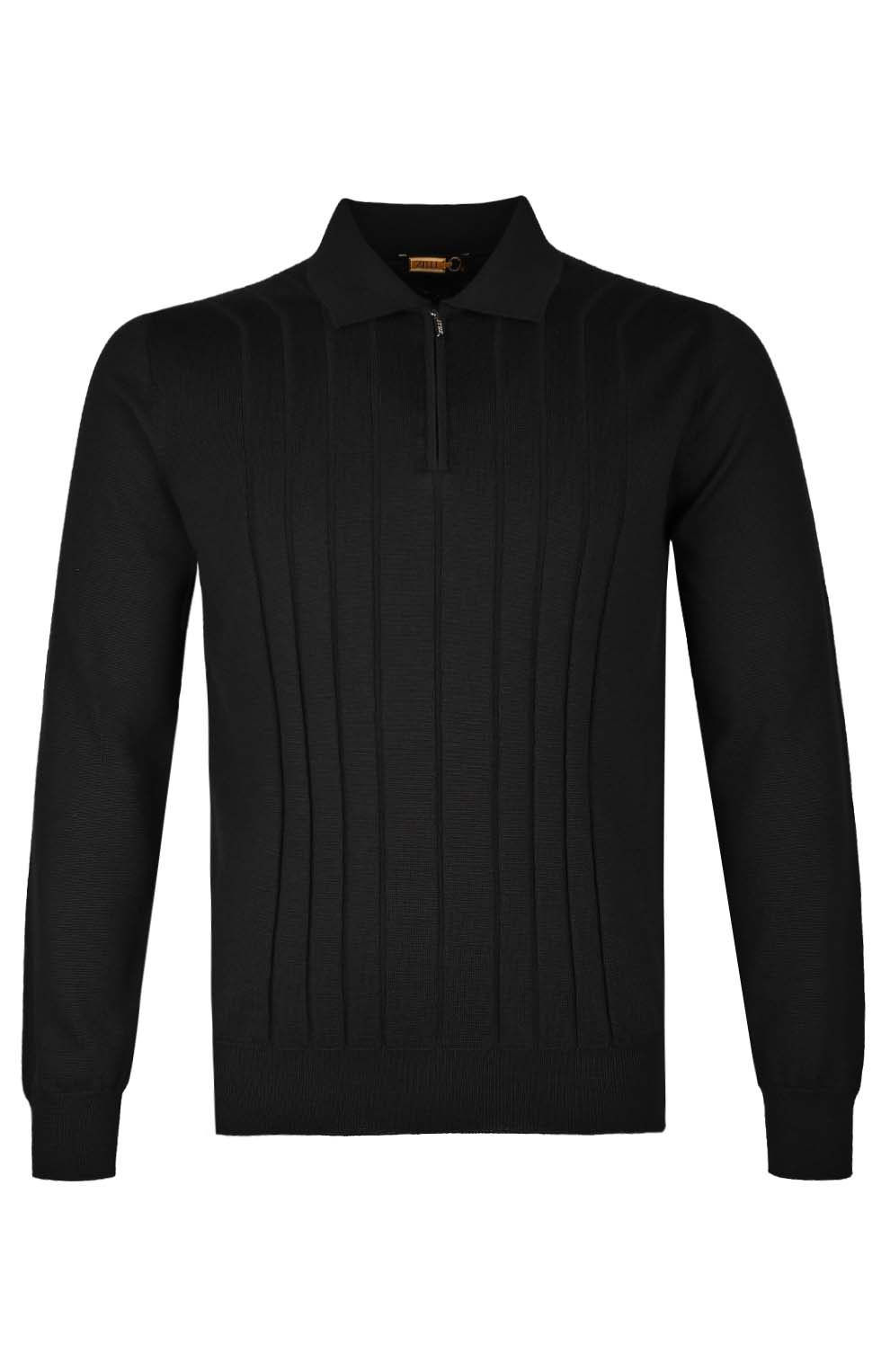 Поло из смеси шерсти, шёлка и кашемира