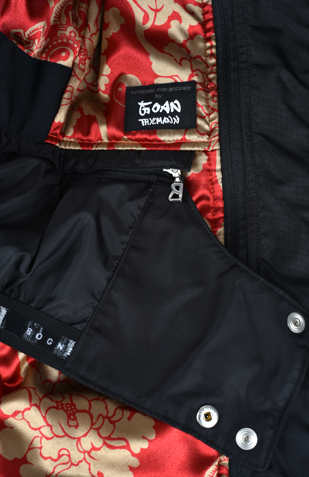 Куртка со съёмным меховым воротником