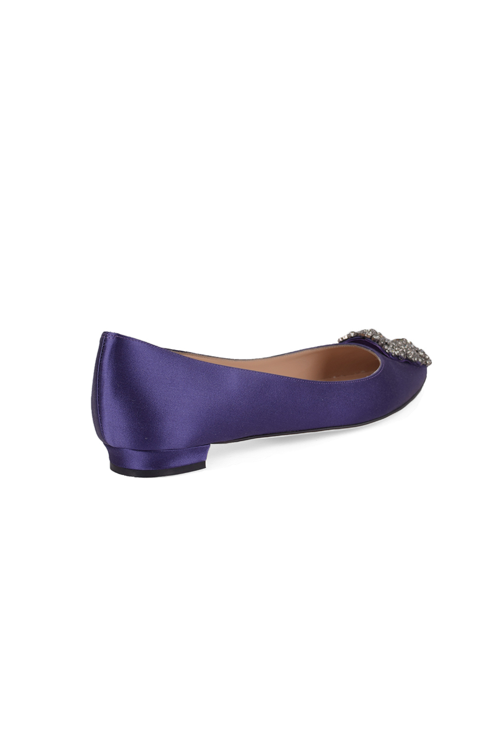 Балетки 'Hangisi' с пряжкой с кристаллами