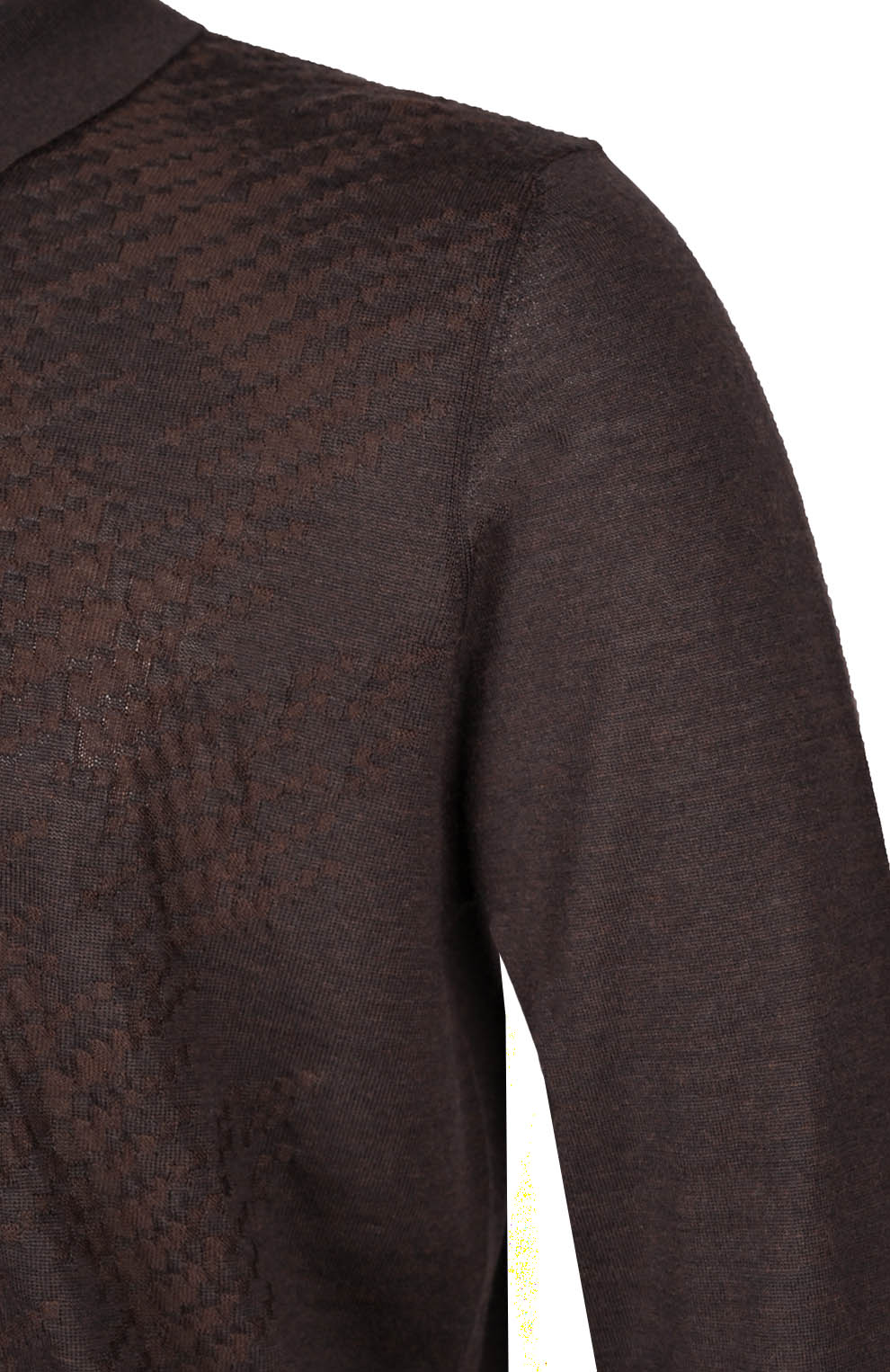 Поло из смеси кашемира и шёлка